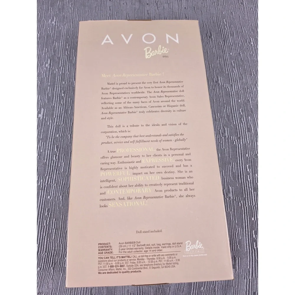 Mattel avon representative